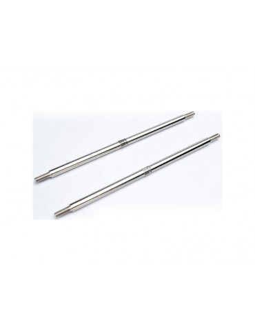 Traxxas Turnbuckles, toe links (5.0mm steel) (rear) (2)