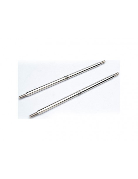 Traxxas Turnbuckles, toe links (5.0mm steel) (rear) (2)