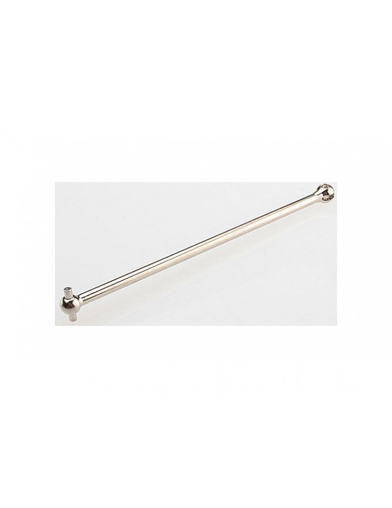 Traxxas Driveshaft, steel constant-velocity, Revo/Maxx (shaft only, 128.5mm)/ drive cup pin (1)