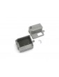 Traxxas Box, receiver (upper and lower halves)/ clip (1)/ foam pad
