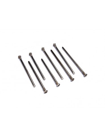 Traxxas Suspension screw pin set, hardened steel (hex drive)