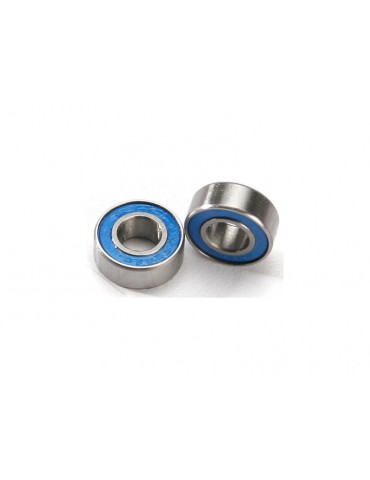 Traxxas Ball bearings, blue rubber sealed (6x13x5mm) (2)