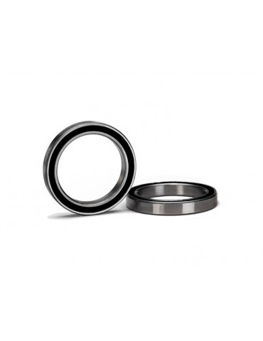 Traxxas Ball bearings, black rubber sealed (20x27x4mm) (2)