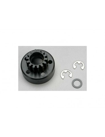 Traxxas Clutch bell (14T 1M)/ 5x8x0.5mm fiber washer (2)/ 5mm e-clip (2)