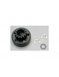 Traxxas Clutch bell (14T 1M)/ 5x8x0.5mm fiber washer (2)/ 5mm e-clip (2)