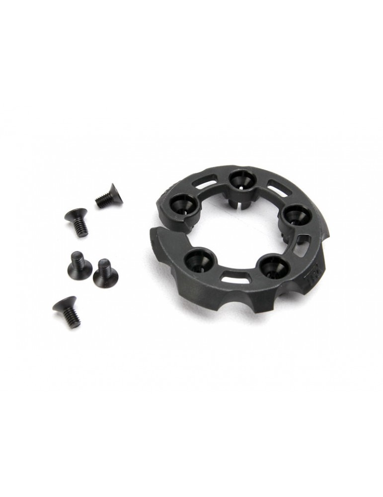 Traxxas Head protector, cooling head (1)/3x6mm CCS (5) (TRX 3.3)