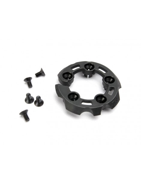 Traxxas Head protector, cooling head (1)/3x6mm CCS (5) (TRX 3.3)