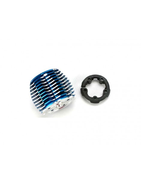 Traxxas Cooling head, PowerTune (TRX 2.5 and 2.5R)/ head protector (plastic)