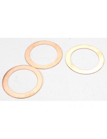 Traxxas Gaskets, cooling head: 0.20, 0.30, 0.40mm (1 each) (TRX 3.3)