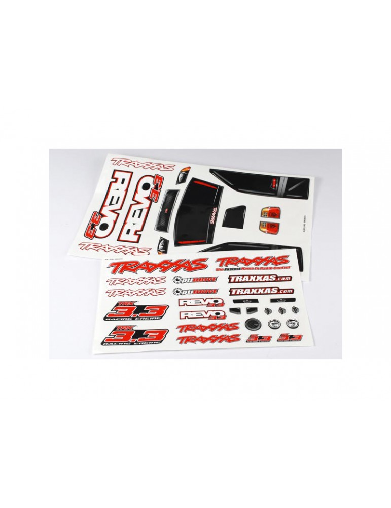 Traxxas Decal sheets, Revo 3.3