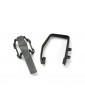 Traxxas Roll hoop, plastic/ transmission skid guard, plastic
