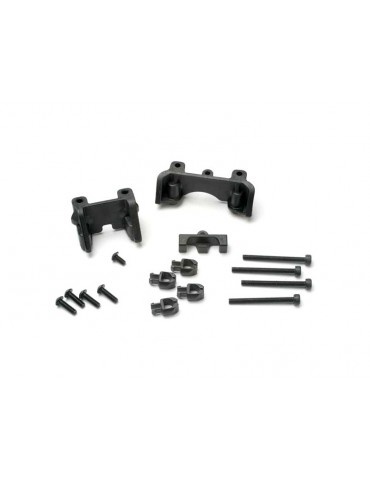 Traxxas Shock mounts (front & rear)/ wire clip (1)/ chassis wire clips (4)/ hardware