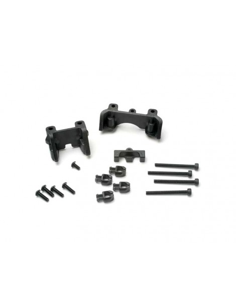Traxxas Shock mounts (front & rear)/ wire clip (1)/ chassis wire clips (4)/ hardware