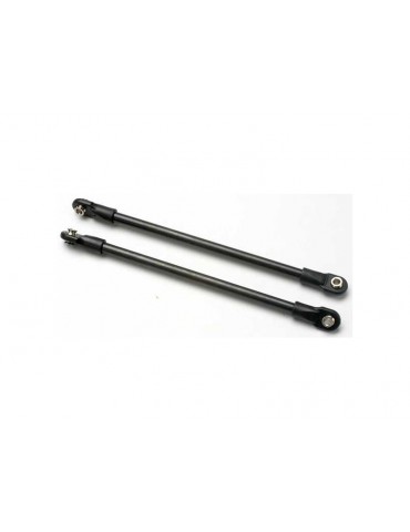 Traxxas Push rod (steel) (assembled with rod ends) (2) (black)