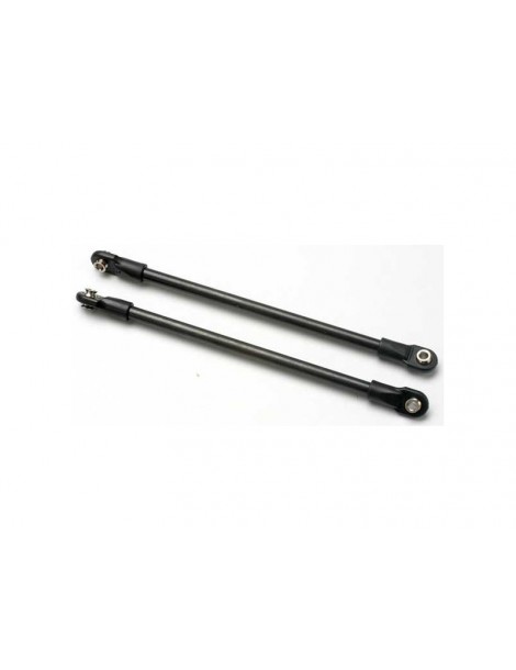 Traxxas Push rod (steel) (assembled with rod ends) (2) (black)