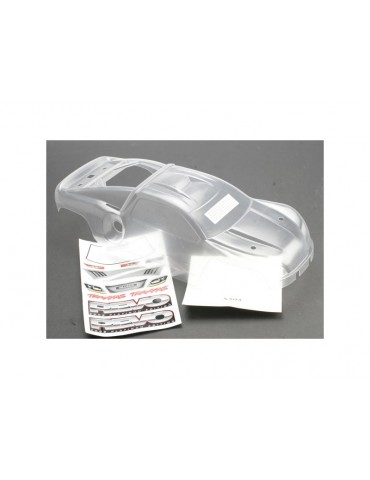 Traxxas Body, Revo (Platinum Edition) (clear, requires painting)/ decal sheet