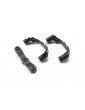 Traxxas Mount, steering arm/ steering stops (2) (lower hinge pin retainer)