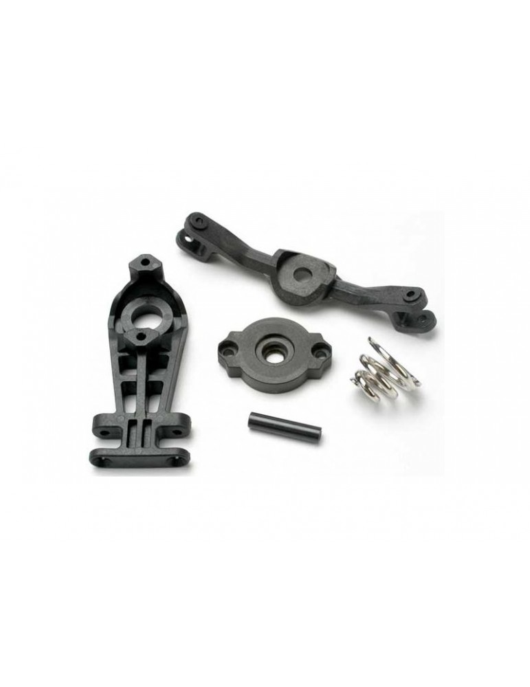 Traxxas Steering arm (upper & lower)/ servo saver/ servo saver spring/ steering arm shaft