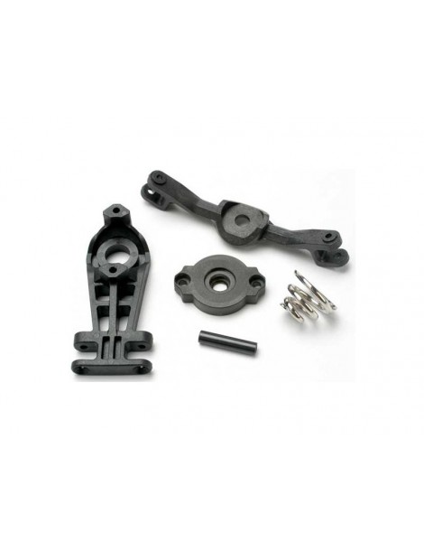 Traxxas Steering arm (upper & lower)/ servo saver/ servo saver spring/ steering arm shaft