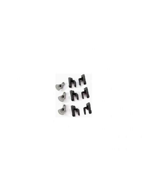 Traxxas Servo horns, steering and throttle (for non-Traxxas servos (Spektrum, Hitec, JR))