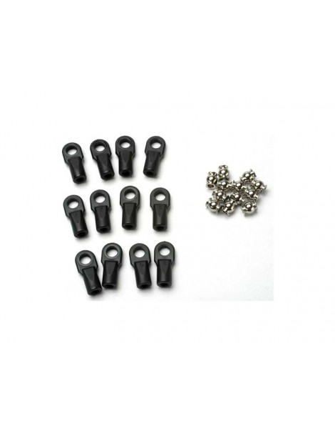 Traxxas Rod ends, Revo (large) with hollow balls (12)