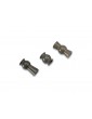 Traxxas Hollow ball set, aluminum (30)/ centered (2)/ offset (2)/ bump steer adjustment shims