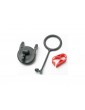 Traxxas Pull ring, fuel tank cap (1)/ engine shut-off clamp (1)