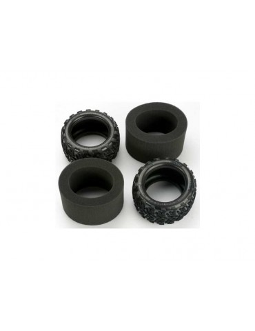 Traxxas Tires 3.8", Talon (2)/ foam inserts (2)