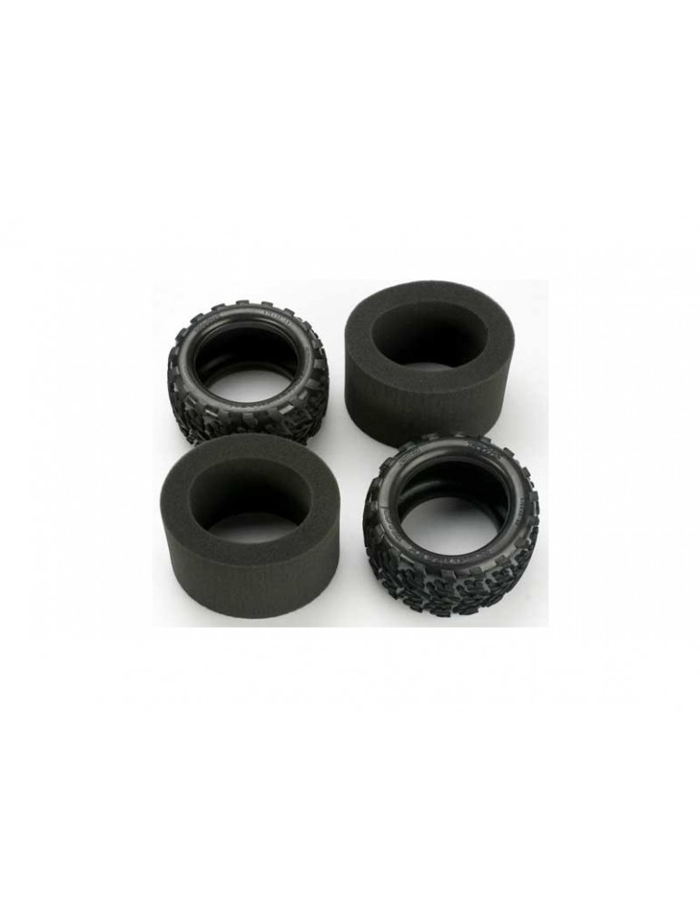 Traxxas Tires 3.8", Talon (2)/ foam inserts (2)