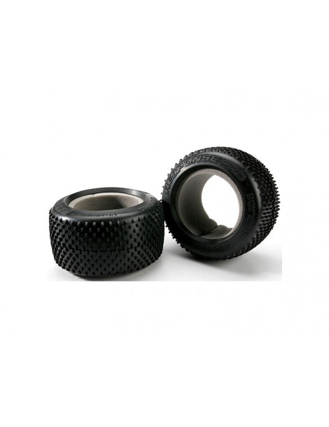 Traxxas Tires, Response Pro 3.8 (soft-compound)/ foam inserts (2)
