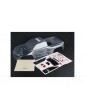 Traxxas Body, Revo 3.3 (clear, requires painting)/ window, lights, grill decal sheet