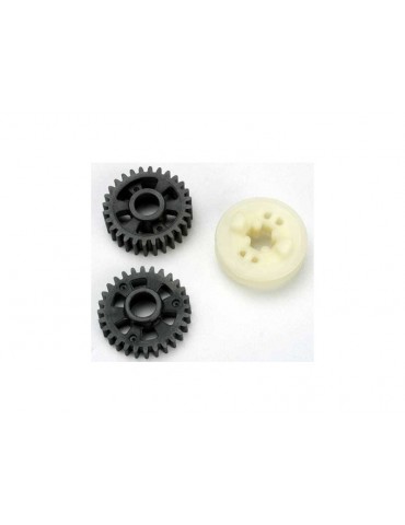 Traxxas Output gears, forward & reverse/ drive dog carrier