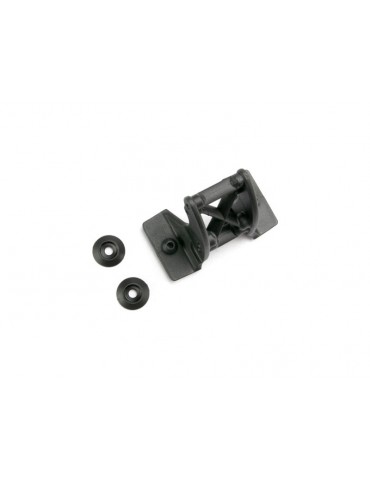 Traxxas Wing mount, center / wing washers (for Revo)
