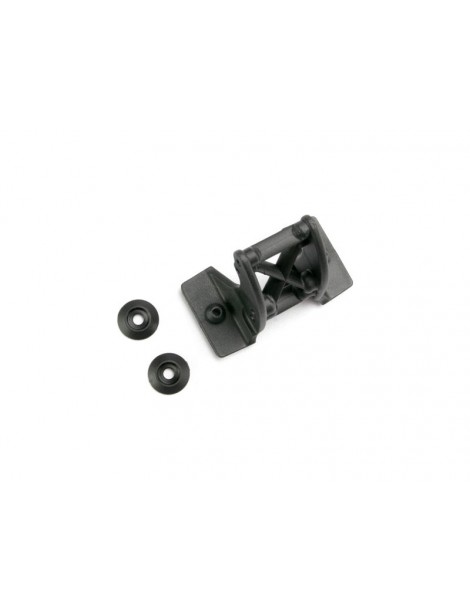 Traxxas Wing mount, center / wing washers (for Revo)