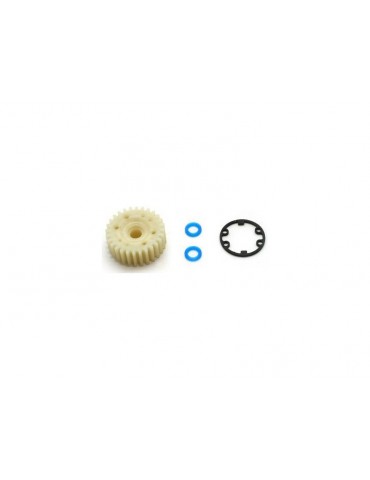 Traxxas Gear, center differential (Revo)/ X-ring seals (2)/ gasket (1) (replacement 5414)