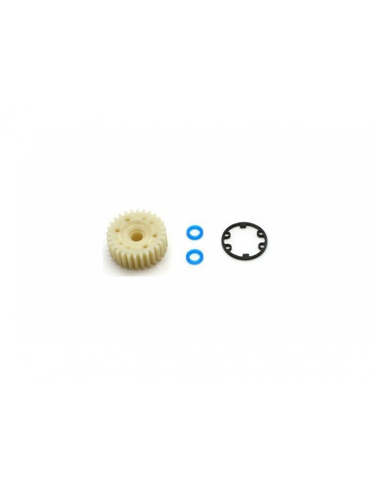 Traxxas Gear, center differential (Revo)/ X-ring seals (2)/ gasket (1) (replacement 5414)