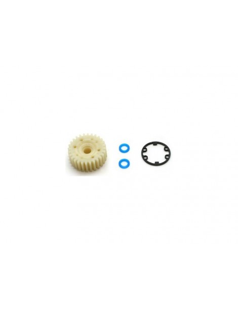 Traxxas Gear, center differential (Revo)/ X-ring seals (2)/ gasket (1) (replacement 5414)