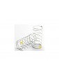 Traxxas Spring, shock (white) (GTR) (front 0.7 yellow) (1 pair)