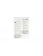 Traxxas Spring, shock (white) (GTR) (rear) (1.2 rate silver) (1 pair)
