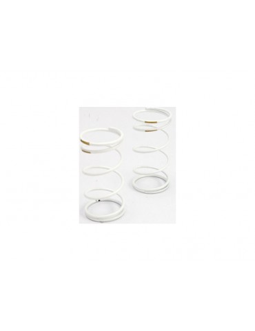 Traxxas Spring, shock (white) (GTR) (front) (1.3 rate gold) (1 pair)