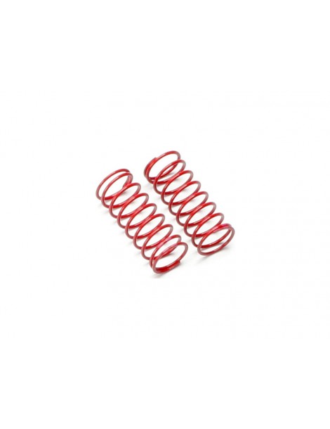 Traxxas Spring, shock (red) (GTR) (1.4 rate double pink stripe)