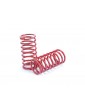 Traxxas Spring, shock (red) (GTR) (3.2 rate orange) (1 pair)