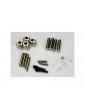 Traxxas U-joints, driveshaft (carrier (4)/ hardware