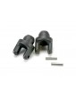 Traxxas Yokes, stub axle (2)/ pins (2)