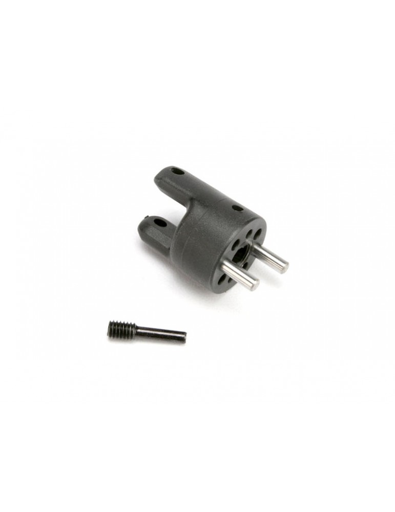 Traxxas Yoke, brake (1)/ torque pins (2)/ 4x15mm screw pin