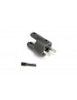 Traxxas Yoke, brake (1)/ torque pins (2)/ 4x15mm screw pin