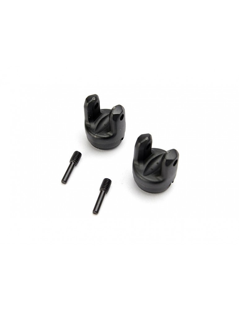Traxxas Yokes, differential and transmission (2)/ 4x15mm screw pins (2)