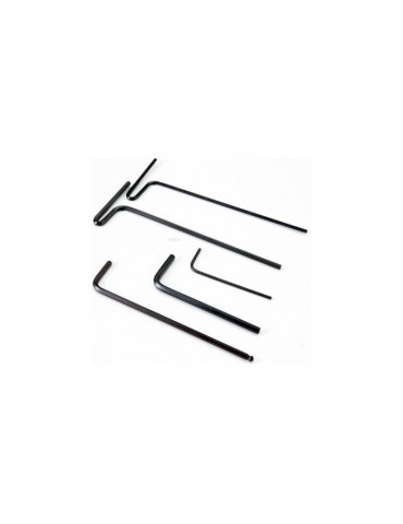 Traxxas Hex wrenches 1.5mm, 2mm, 2.5mm, 3mm, 2.5 ball