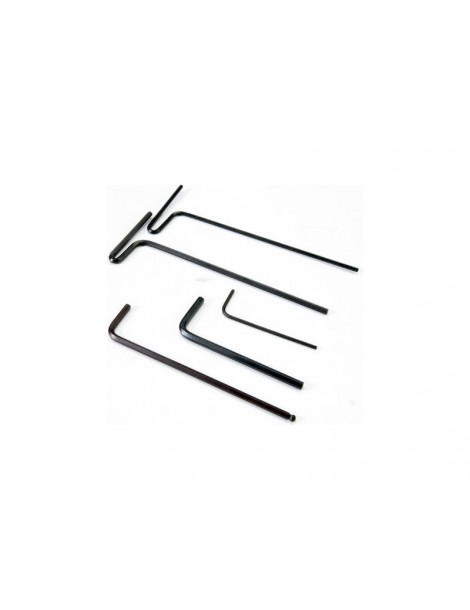 Traxxas Hex wrenches 1.5mm, 2mm, 2.5mm, 3mm, 2.5 ball