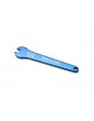 Traxxas Flat wrench, 5mm (blue-anodized aluminum)